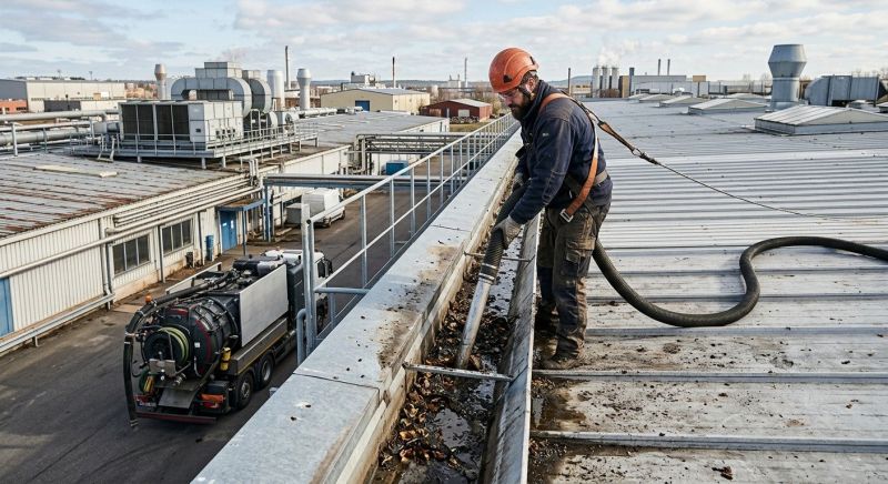 Business Gutter Cleaning in Mcdonough, GA