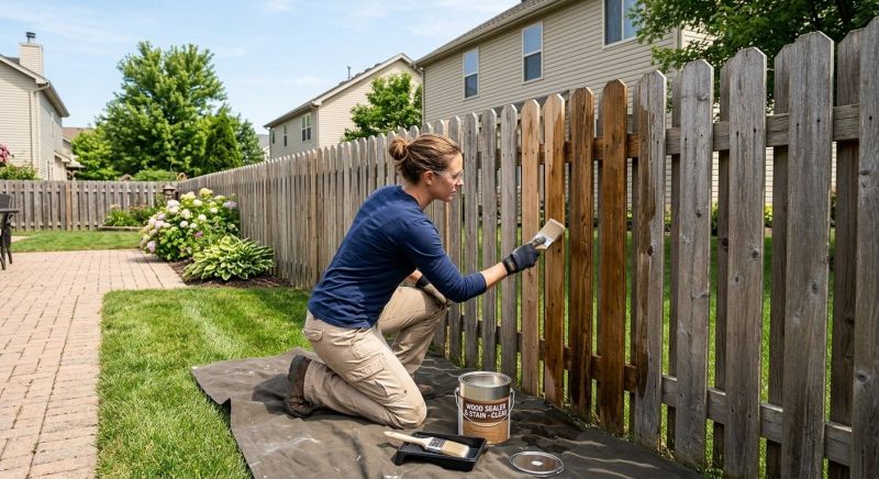 Cedar Fence Sealing in Renton, WA