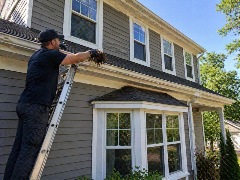 Clogged Gutter Clearing in Arvada, CO