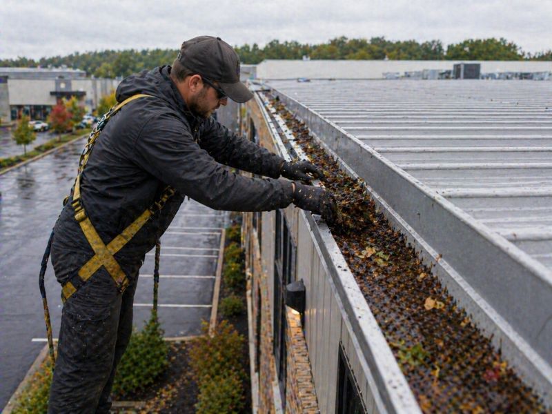 Commercial Gutter Maintenance in Mcdonough, GA