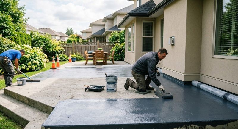 Concrete Patio Sealing in Puyallup, WA