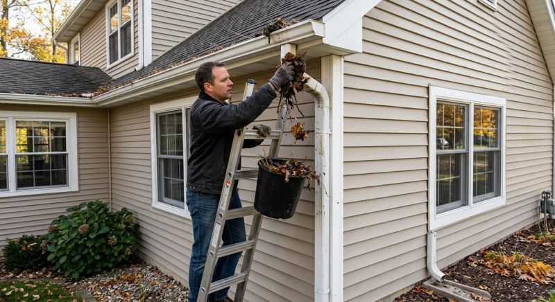 Downspout Snaking in Rochester, NY