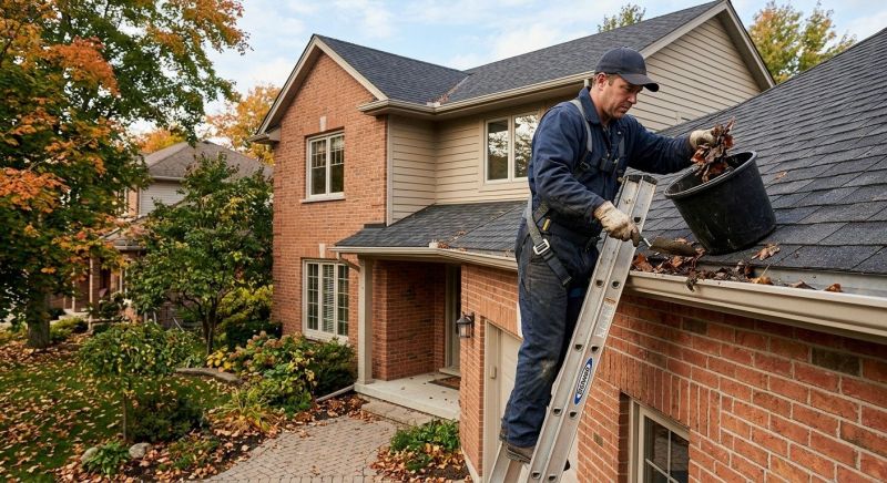 Gutter Leaves Removal in Frederick, MD