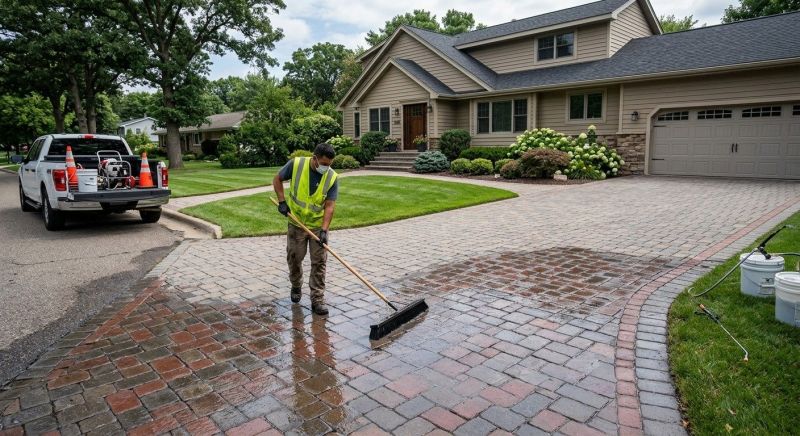 Paver Driveway Sealing in Seattle, WA