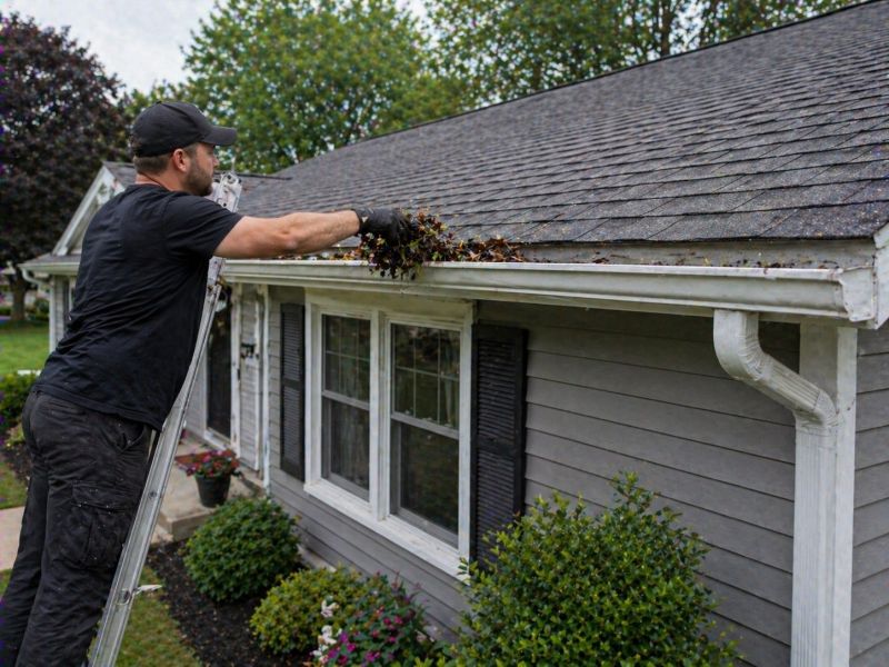 Rain Gutter Clearing in Baltimore, MD