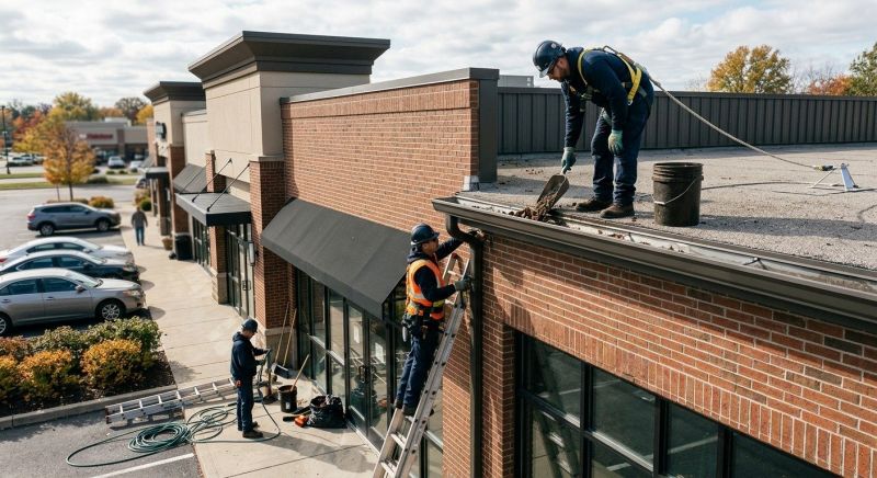 Business Gutter Cleaning in Roseville, CA