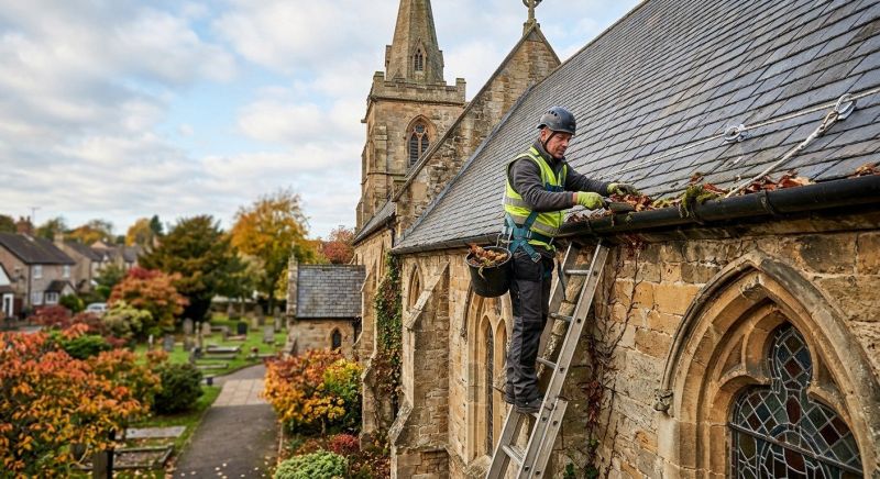 Church Gutter Cleaning in Denver, CO