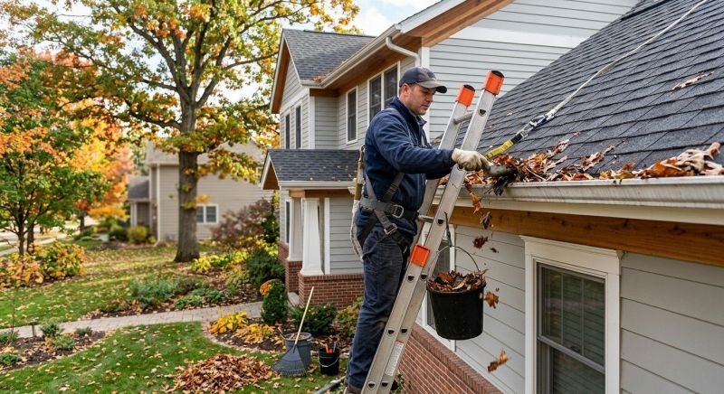 Clogged Gutter Clearing in Frederick, MD