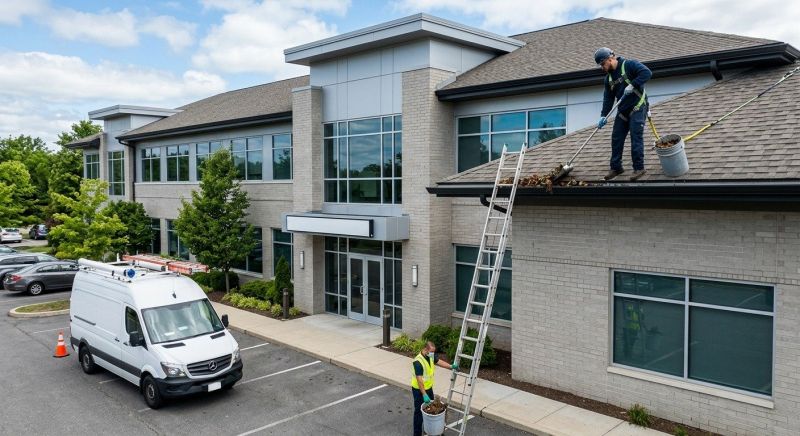 Commercial Gutter Maintenance in Mcdonough, GA