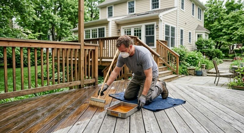 Concrete Deck Sealing in Redmond, WA