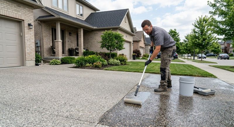 Concrete Driveway Sealing in Redmond, WA