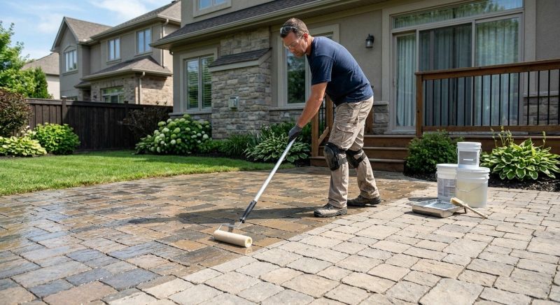 Courtyard Sealing in Kitsap County, WA