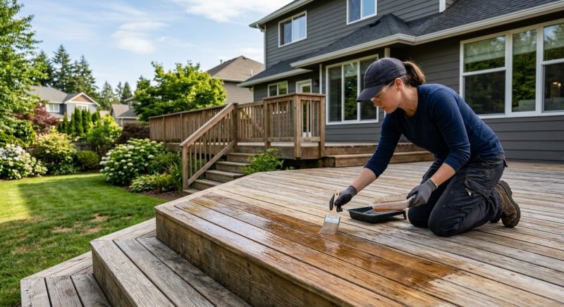 Deck Waterproofing in Gig Harbor, WA
