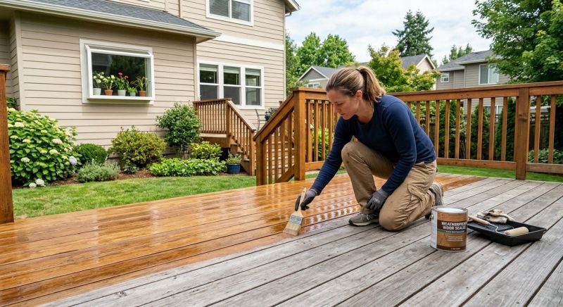 Deck Waterproofing in Puyallup, WA