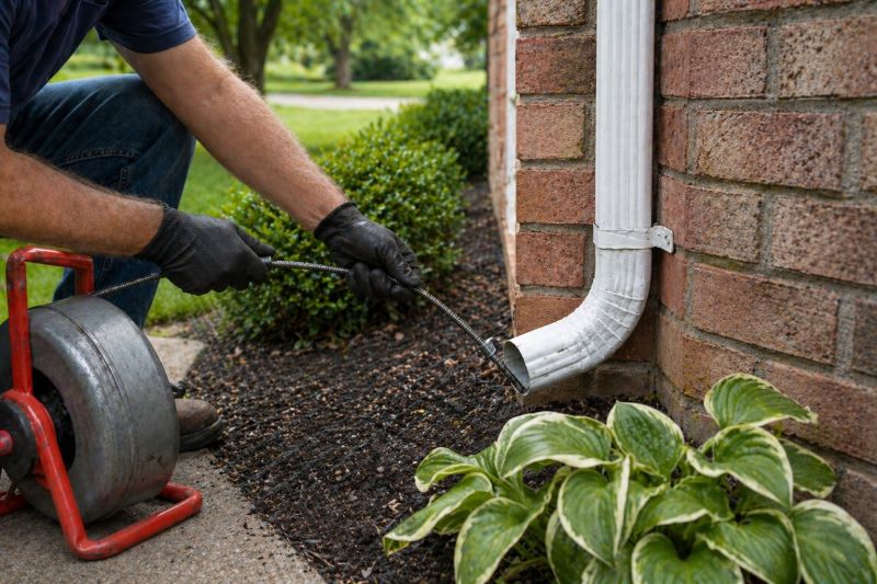 Downspout Blockage Removal in Baltimore, MD