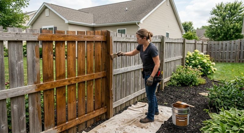 Fence Sealing in Tacoma, WA