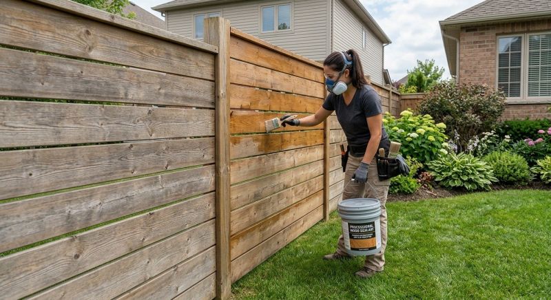 Fence Sealing in Bellevue, WA