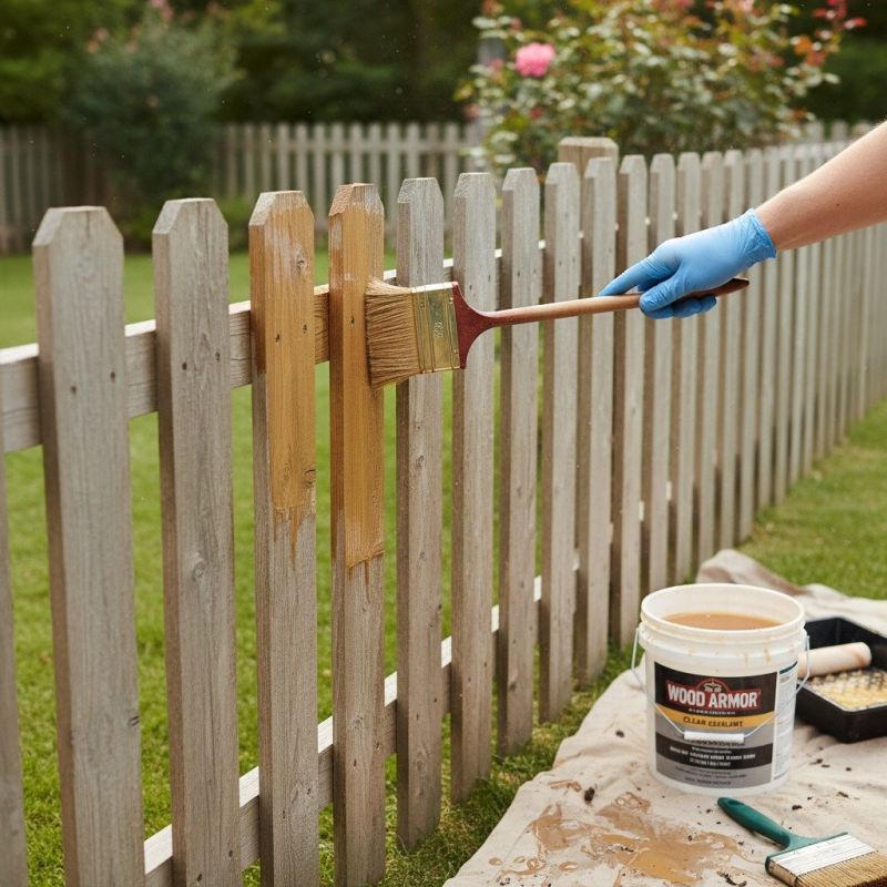 Fence Sealing in Bellevue, WA