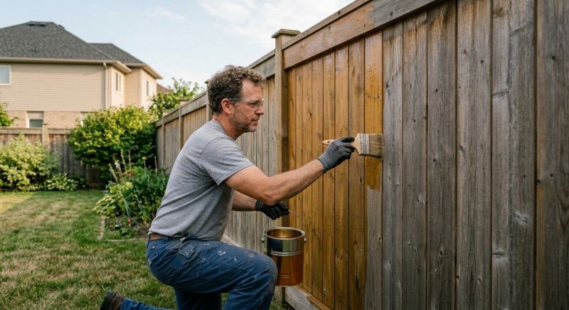 Fence Sealing in Gig Harbor, WA
