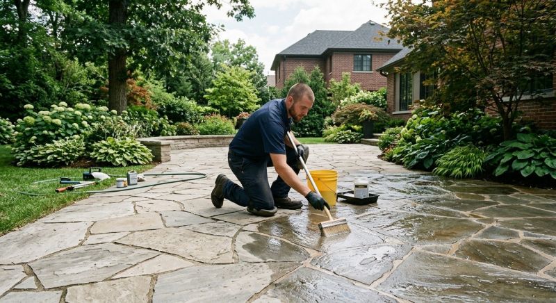 Flagstone Sealing in Tacoma, WA