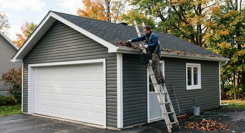 Garage Gutter Cleaning in Baltimore, MD