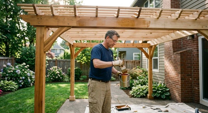 Gazebo Sealing in Redmond, WA