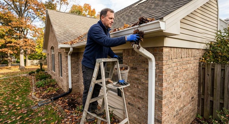Gutter Downspout Unclogging in Arvada, CO