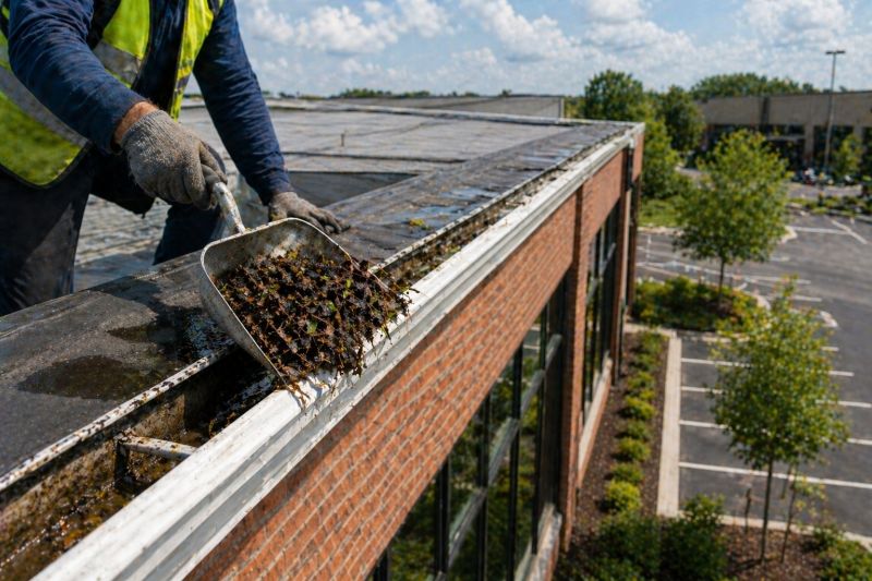 Industrial Gutter Cleaning in Roseville, CA