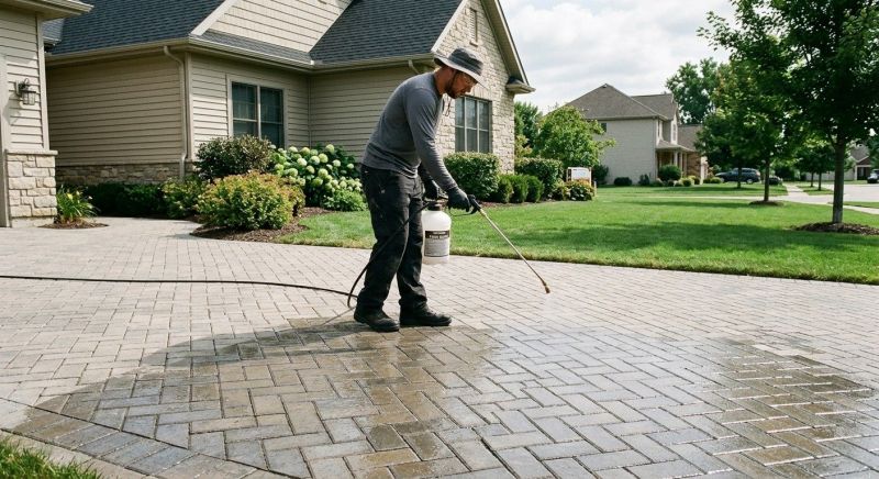 Paver Driveway Sealing in Gig Harbor, WA