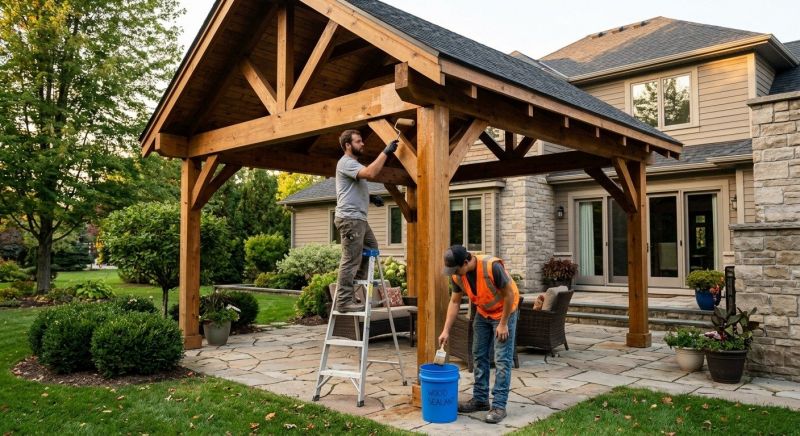 Pavilion Sealing in Renton, WA