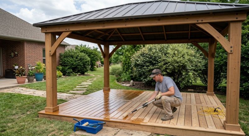 Pergola Sealing in Seattle, WA