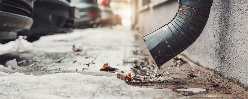 Rainwater Downpipe Clearing