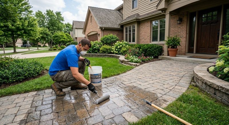 Sidewalk Concrete Sealing in Bellevue, WA
